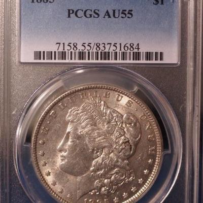 1885 Silver Morgan Dollar  88