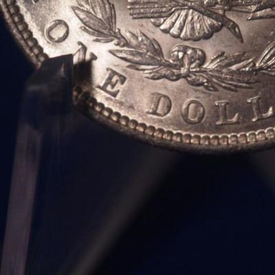 1890 P Morgan Silver Dollar 92