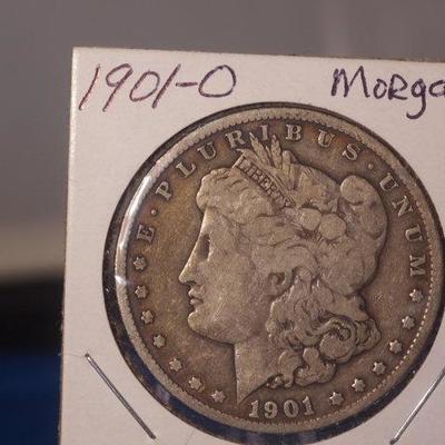 1901 O Morgan Silver Dollar  95