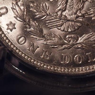 1921 P Morgan Silver Dollar 96