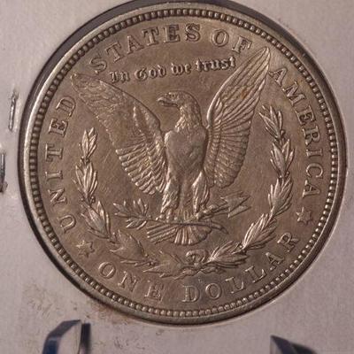 1921 D Morgan Silver Dollar 97