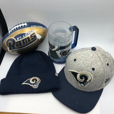 St. Louis (Los Angeles) Rams Merchandise Lot