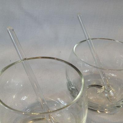 Condiment Jars with Spoons
