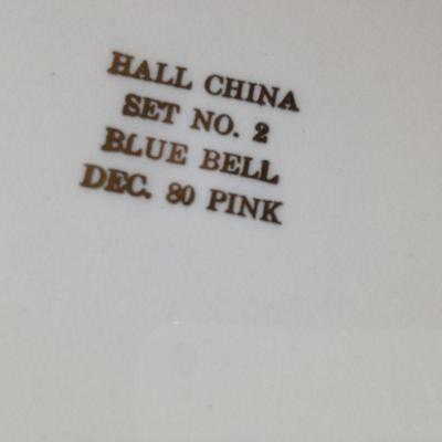 "Blue Bell" Coffee and Finger Cake Set