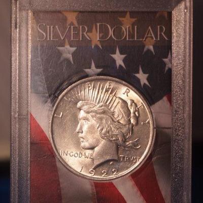 1922 Peace Silver Dollar 139