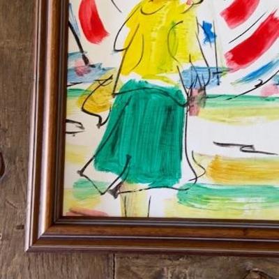 THREE ORIGINAL PAINTINGS BY RENOWNED CANADIAN ARTIST, VAL SEWELL. 