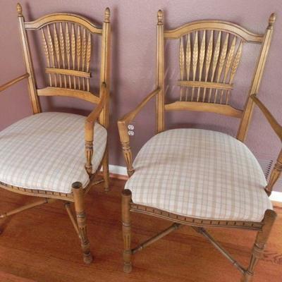 LOT 23   2 ARMED CHAIRS