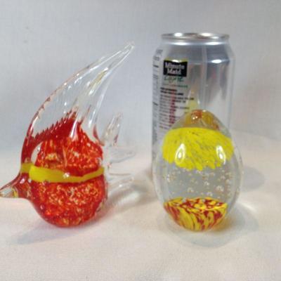 Glass Paperweights