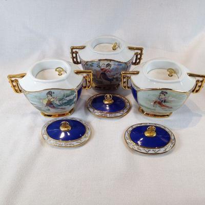 Music Box Tea Jars