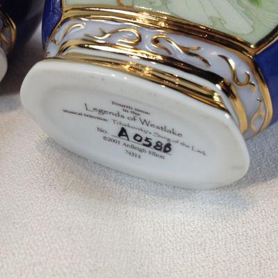 Music Box Tea Jars
