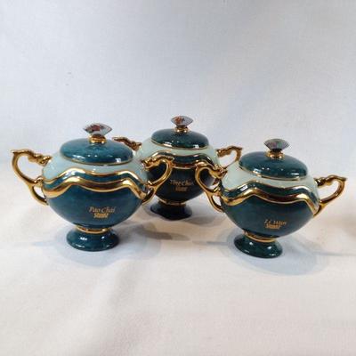 Music Box Sugar Jars