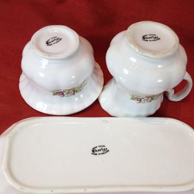 Bone China Cream & Sugar with Bowl