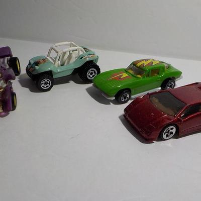 Baja, vette, Ferrari, Dragster hot wheel electric.