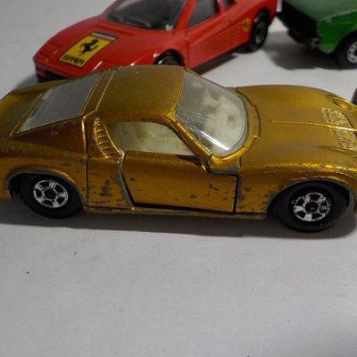 Match box " Lamborghini Miura" No. 33, VW 1976, Ferrari Testarossa