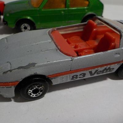 Match box " Lamborghini Miura" No. 33, VW 1976, Ferrari Testarossa