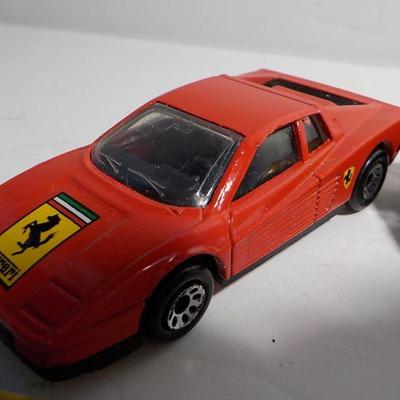 Match box " Lamborghini Miura" No. 33, VW 1976, Ferrari Testarossa