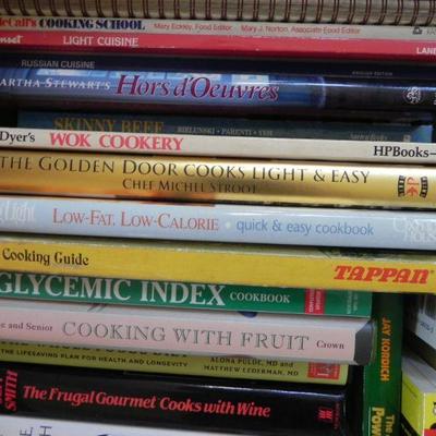 LOT 92  MOSTLY COOK BOOKS