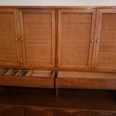 Lot: #1 MCM American of Martinsville Buffet Cabinet 