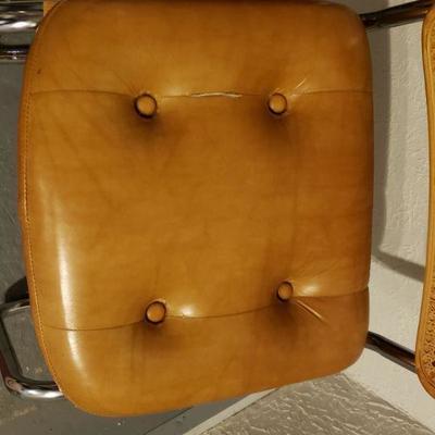 Lot #5: Mid Century Modern Cane Back Chairs (2)