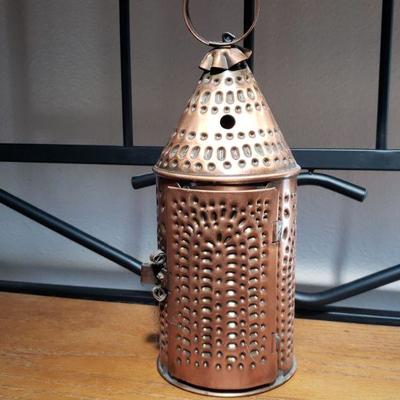 Lot 9: Vintage Copper Candle Holder
