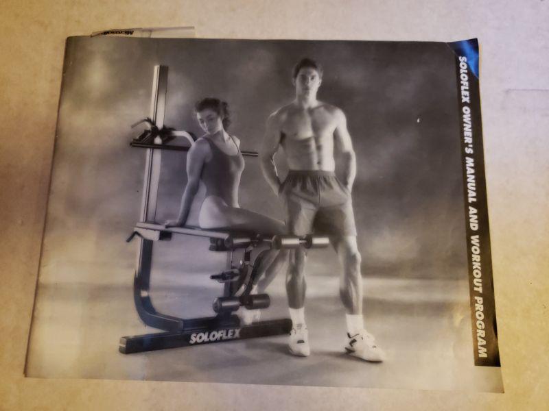 Soloflex weight bench sale