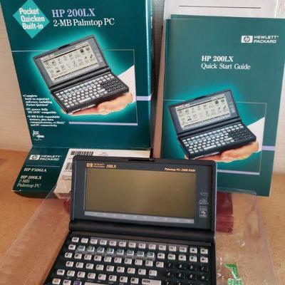 Lot 58: Vintage HP 200LX 2MB Palmtop PC | EstateSales.org