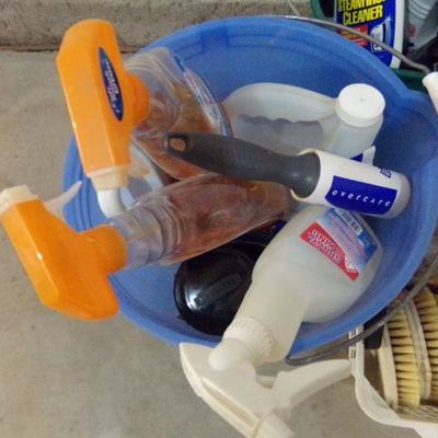LOT 144  CLEANING SUPPLIES