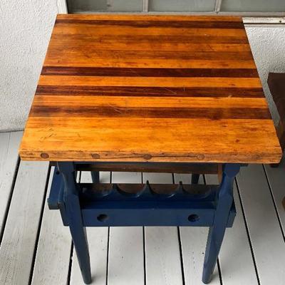 Butcher Block / wine rack / kitchen island