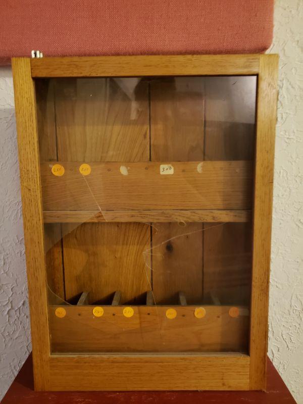 Lot 131 Vintage Wood Store Display Box