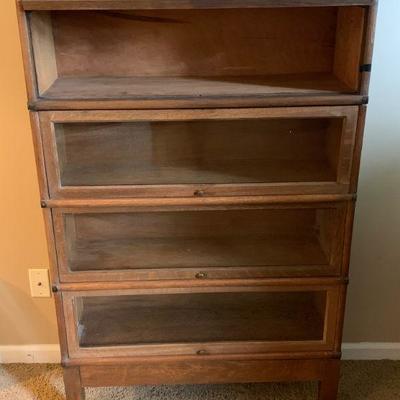 4 Section Barrister Book Case 