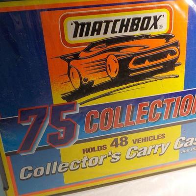 Match box collector case 75.