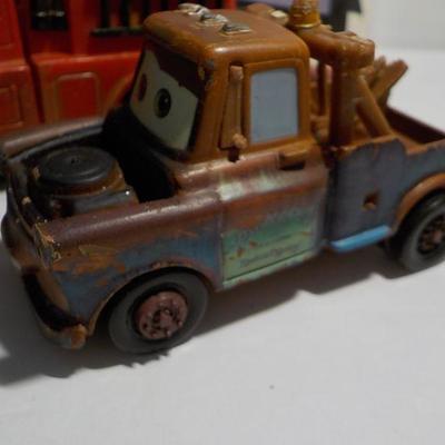 From the cars movie and a vintage Jeff Gordan Picture.