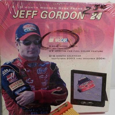 From the cars movie and a vintage Jeff Gordan Picture.
