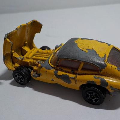 Corgi Rockets" Porsche Carrera", E Type Jaguar 212, 