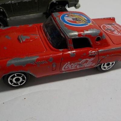 4 - cool dudes, us.army, coca cola, dragster, 57 cheyvy.