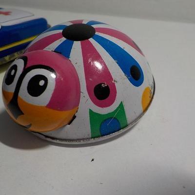 Funny and coolest, tin, plastic, ceramic.