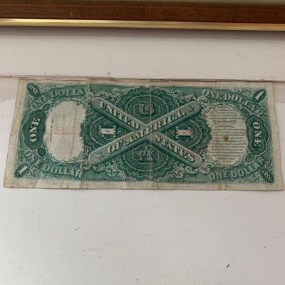 1917 US $1 bill 