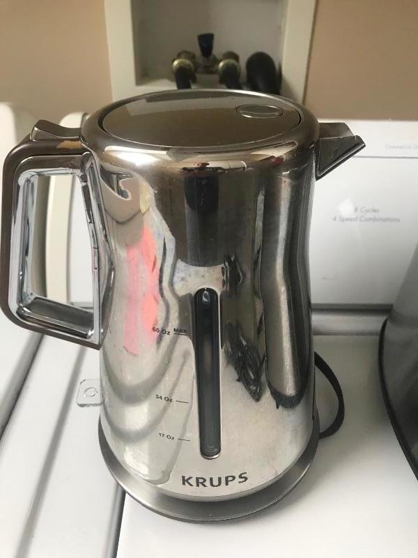 Lot 133 Krups Toaster Krups Electric Kettle Sunbeam Iron EstateSales