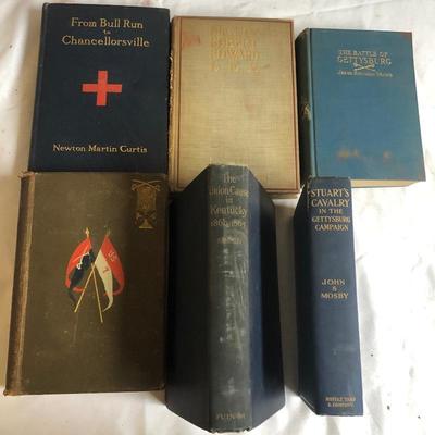 Lot 103 - Old Battle Books