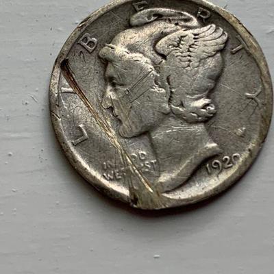 Mint error Mercury Dime / Wheat Penney