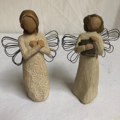 Lot 109 - Willow Tree & More Wooden Figures