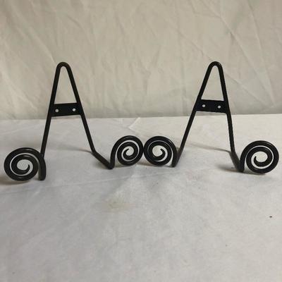 Lot 113 - Vintage Bench, Coat Rack, Wall Hooks