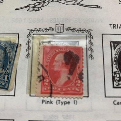 Large collection of stamps / US / OLD 