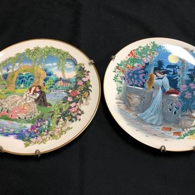 Lenox Collector's Plates Romeo et Juliette & La Traviata