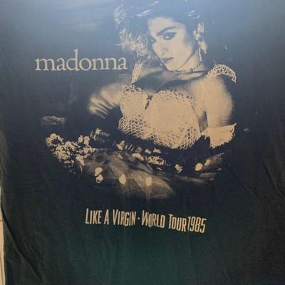 Vintage Madonna concert T-Shirt 1985 Virgin Tour