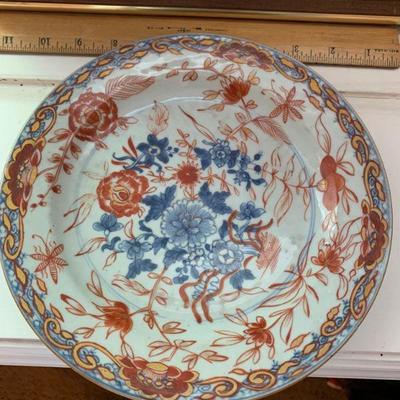 Antique Chinese painted bowl / very old
