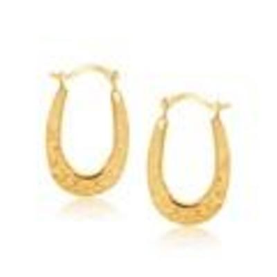 gold earrings