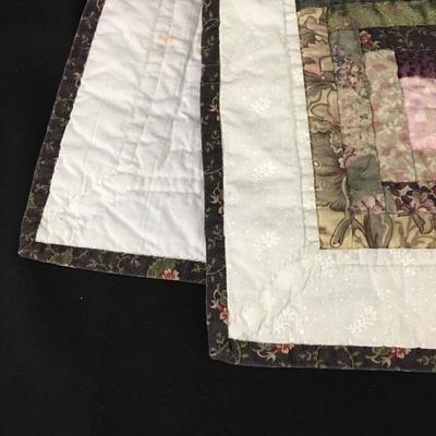 Lot 116 - Handmade Quilts & Pillows