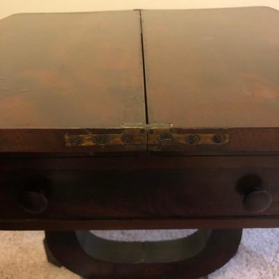 Lot 117 - Antique Extending Side Table