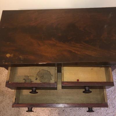 Lot 117 - Antique Extending Side Table